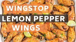 Wingstop Lemon Pepper Wings Recipe [upl. by Norrv468]