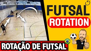 FUTSAL SYSTEM  DICESAR  FUTSAL ROTATION  RODIZIO NO FUTSAL [upl. by Bryce]