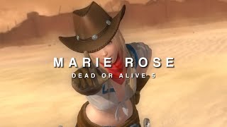 Marie Rose Scenes for Editing  DOA5 [upl. by Monteith166]