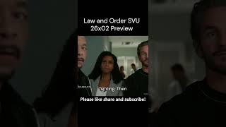 Law and Order SVU 26x02 Preview  Promo  Trailer [upl. by Ellak]