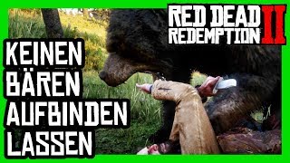 Red Dead Redemption 2 Erfolg  Trophäe Keinen Bären aufbinden lassen  18 Bärenattacken überleben [upl. by Alan]