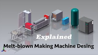 Meltblown Machine design explained 300KGday [upl. by Youngman]