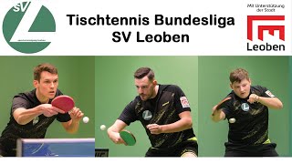 SV Leoben 1  TTC Oberpullendorf 1 Tisch 2 [upl. by Nnyled]