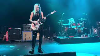 GIRLSCHOOL THE HUNTER LIVE AT The BELASCO LA 10302024 [upl. by Arella333]