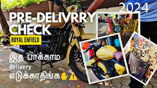 Dont buy a bike without watching the video  Pre Delivery inspection of new bike Tamil  PDI [upl. by Luaped704]