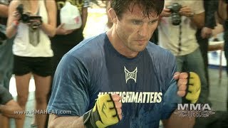 UFC 148 Chael Sonnen Open Workout 20min complete  unedited [upl. by Kress]