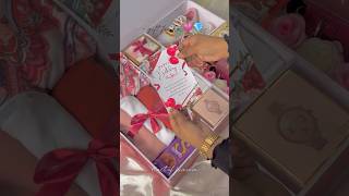 gift hamper💗 trending love gifthamper diygift gift handmadehampers homemadegift hamperlife [upl. by Yemarej]