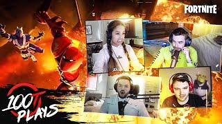 COURAGES FIRST OFFICIAL 100T SQUADS  FT VALKYRAE NADESHOT amp NOAHJ456  100T PLAYS [upl. by Aynotel]