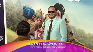 Gran estreno de “Underdogs” la nueva película de Snoop Dogg  Acceso Total  Telemundo 52 [upl. by Westley46]