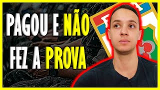 Problemas Para Quem Não Foi Fazer A PROVA DA ESA [upl. by Arukas]