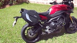 Alforge bolsa lateral Yamaha para MT 09 TRACER [upl. by Kciregor285]