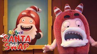 🎅🏻 Santa Swap  Christmas Special🎅🏻 Baby Oddbods  Funny Comedy Cartoon Episodes for Kids [upl. by Lehacim]