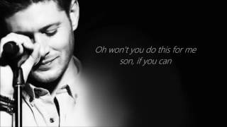 Simple man Lyrics Jensen Ackles cover [upl. by Ziza570]