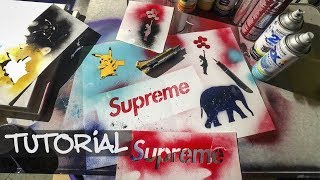 STENCIL ART FOR BEGINNERS  FULL TUTORIAL Step by Step [upl. by Isawk]