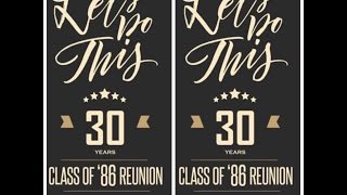 West Fairmont Senior High Class of 1986  30th Year Reunion [upl. by Norine291]