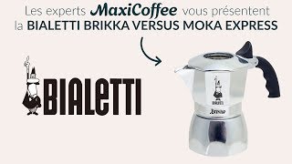 BIALETTI BRIKKA VERSUS BIALETTI MOKA EXPRESS  Cafetière italienne  Le Test MaxiCoffee [upl. by Ennahtur]