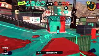 Splatoon 3  More Recycled Brella game play in Tower Control [upl. by Nelyag]