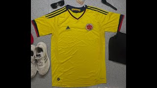 Adidas Sports Jersey Yellow Size L [upl. by Cirdnek]