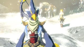 Zelda BOTW Revali amp Zelda Cutscene The Champions Ballad [upl. by Margarete]