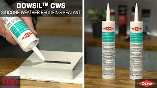 TBP Converting  Dowsil Contractors Weather Proofing Sealant CWS  Silicone Joint Sealant [upl. by Eittak]