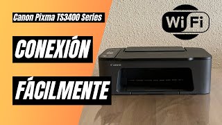 ✅ Configurar y conectar WiFi Canon Pixma TS3400 y TS3500 Series  TS3450  TS3550i  TS3422 2024 [upl. by Verlee79]