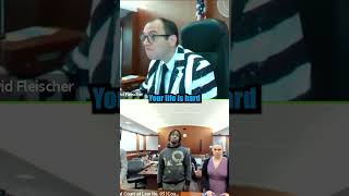 Courtroom Clown Gets Wakeup Call From Judge Beetlejuice [upl. by Ettenyl]