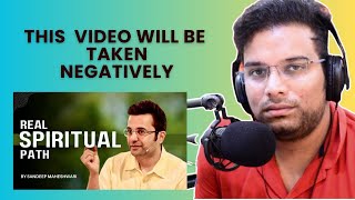 Sandeep Maheshwari is Back on Track   Reaction on  Real Spiritual Path  Sandeep M  Paarth [upl. by Akiaki]