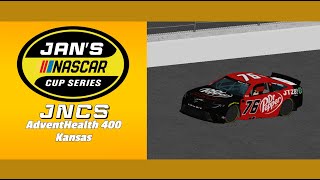 AdventHealth 400  S1 R7  Jans NASCAR Cup Series [upl. by Ainimre]