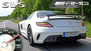 Mercedes SLS AMG Black Series  100200 200300 SOUND amp POV [upl. by Melisent]