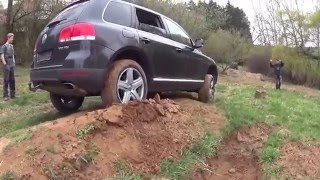 VW Touareg V10 TDI offroadmetiram süd [upl. by Borchert]