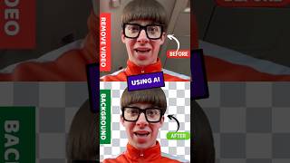 Remove Background from Videos Using AI  Video Background Remover ai videobackgroundremove [upl. by Sommers]