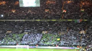 OLD FIRM Dec 2011  Brilliant quotYou´ll never walk alonequot vs quotJust can´t get enoughquot FULL HD [upl. by Clement]