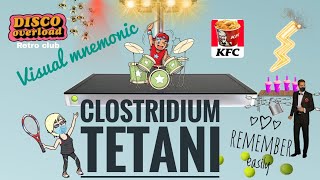 Clostridium tetani  Visual Mnemonic  Microbiology  Bacteriology [upl. by Nylyak]