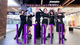 KPOP IN PUBLIC ONE TAKE GIDLE 여자 아이들Latata queendom ver Dance Cover by wildside [upl. by Zsamot]