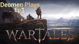 Could This Be My New Favourite Game Turn Based PathFinder Style game My Subs Join WarTales Ep 1 [upl. by Drice993]