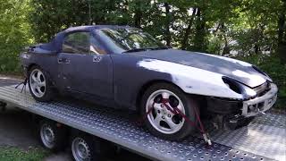 Porsche 968 Convertible Tiptronic restoration and 060 mph acceleration [upl. by Annoyt]