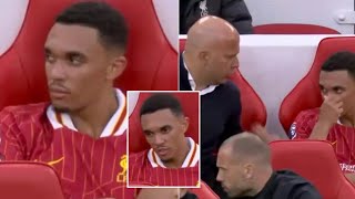 🔥Trent Alexanderarnold Angry Reaction To Getting Subbed Off [upl. by Yevad]