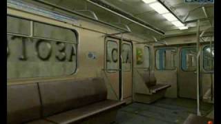 Trainz  Real Moscow Metro Line [upl. by Aziram]