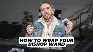 How To Wrap Your Bishop Wand  TattooCoaching by Shine [upl. by Mariellen]