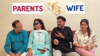 WHO KNOWS HIM BETTER  PARENTS VS WIFE  NISHI ATHWANI [upl. by Eilyak]