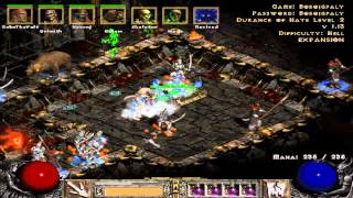 Lets All Play Together Diablo 2 088 And now a quick trip through the Durance of Hate [upl. by Aket68]