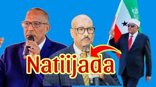 DEGDEGNatiijada doorashadii somaliland madaxweynaha cusub waa kuma [upl. by Refotsirc]