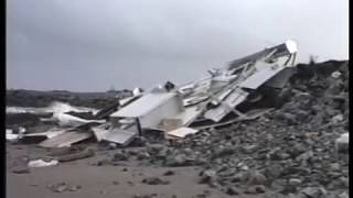 Porthcawl Storm Damage 90 [upl. by Mandy]