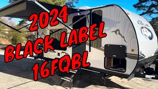 NEW 2024 CHEROKEE WOLF PUP 16FQBL BLACK LABEL TRAVEL TRAILER FOREST RIVER OFF ROAD TRAVEL TRAILER [upl. by Meill]