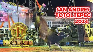 ¡NOCHE DE PURO ESPECTACULO RANCHO LA CANDELARIA EN SAN ANDRES TOTOLTEPEC 2024 [upl. by Kenleigh]