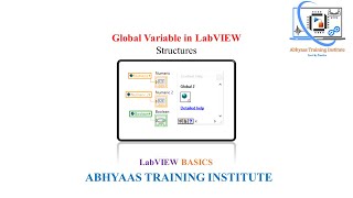 P24 Global Variable in LabVIEW in Hindi  Variables in LabVIEW [upl. by Atived]