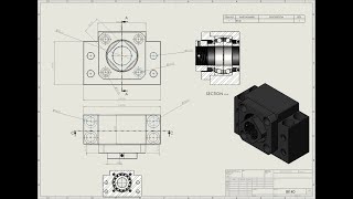 Solidworks Drafting Tutorial for Beginners [upl. by Furmark]