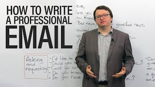 How to write professional emails in English [upl. by Morrill]