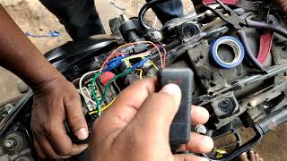 Jawa Bike Gps TrackerBike Gps install with RelayBike GpsCar Gps TrackerGpsmastermanoj bullet [upl. by Nitsid510]