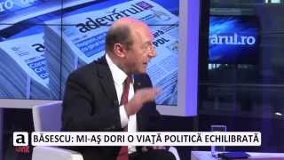 Traian Băsescu răspunde la Adevărul Live atacurilor lui Rogozin [upl. by Glynn]